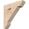 Ekena Millwork Traditional Slat Smooth Bracket, Douglas Fir, 5 1/2"W x 26"D x 26"H BKT06X26X26TRA06SDF - alternate 1
